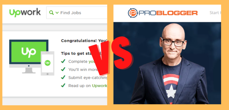 ProBlogger vs Upwork